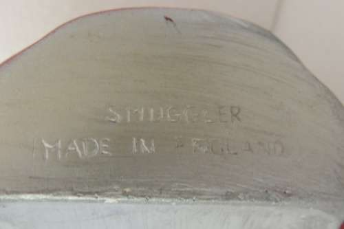 MAGNIFICENT CHALKWARE HEAD - "SMUGGLER"