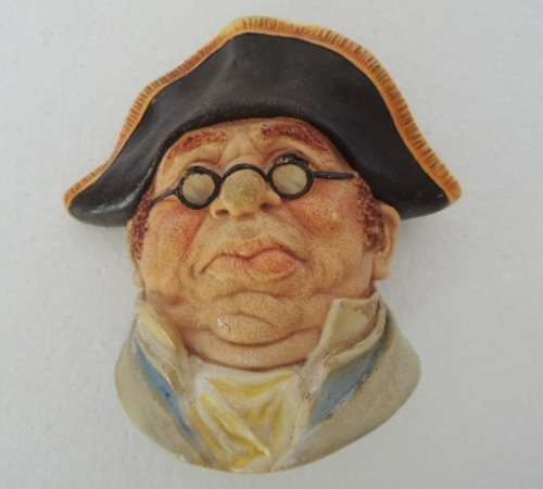 MAGNIFICENT CHALKWARE HEAD - "MR BUMBLES"