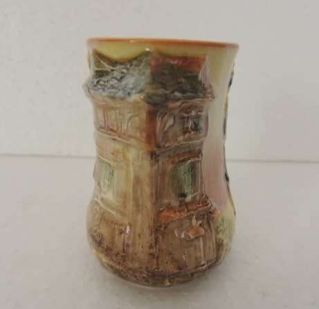 ROYAL DOULTON VASE AND PLATE