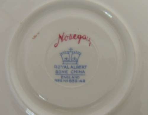 ROYAL ALBERT COFFEE DUOS X 6 - "NOSEGAY"