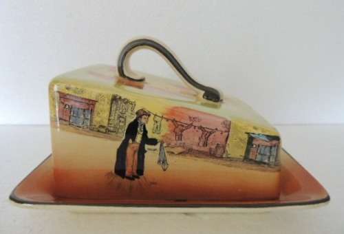 ROYAL DOULTON DICKENS WARE CHEESE DOME