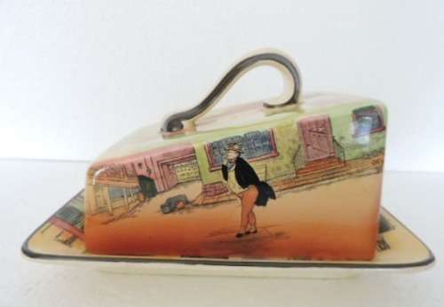 ROYAL DOULTON DICKENS WARE CHEESE DOME