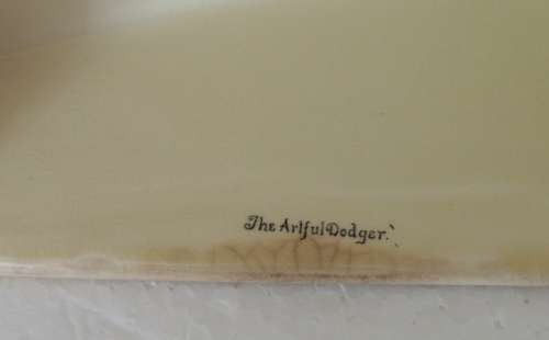 ROYAL DOULTON DICKENS WARE CHEESE DOME