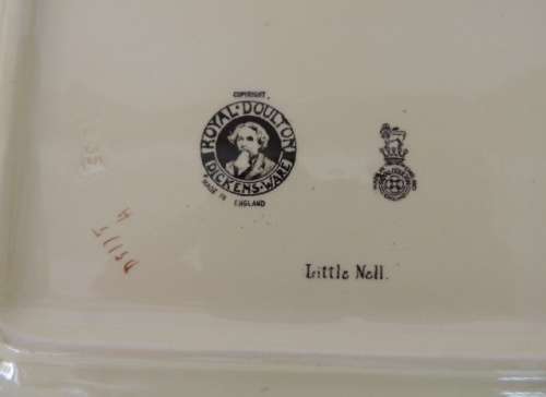 ROYAL DOULTON DICKENS WARE CHEESE DOME