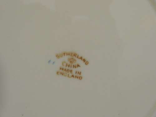 SUTHERLAND ENGLISH CHINA 26 PIECE TEA SET - PATTERN # 2492