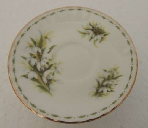 ROYAL ALBERT MINIATURE FLOWER OF THE MONTH DUO - JANUARY