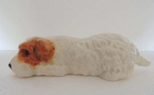 BESWICK TERRIER LYING DOWN #1061 for Danie