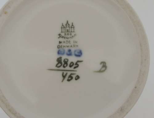 GLORIOUS FLARED BING AND GRONDAHL VASE 8805/450 , reserved for Tori 16