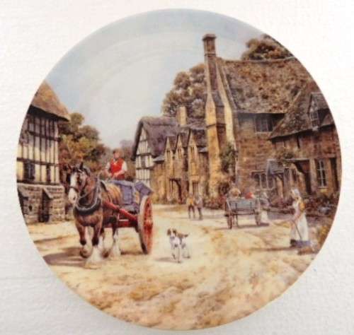 Wedgwood Limited Edition Plate - `STANTON` boxed with COA