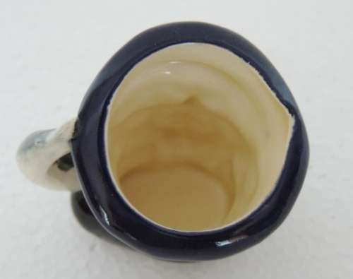 ROYAL DOULTON SMALL CHARACTER JUG - CAPT AHAB  6.5 cm