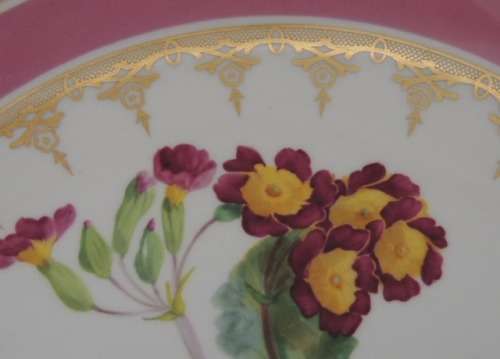 19TH CENTURY FRUIT BOWL - "POLYANTHUS" - SIMPLY EXQUISITE