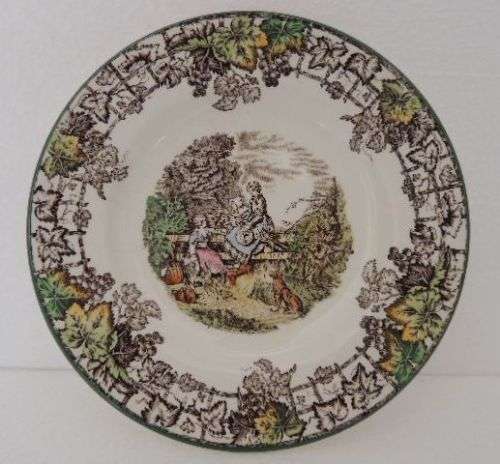 COPELAND SPODE'S BYRON - PAIR OF TRIOS