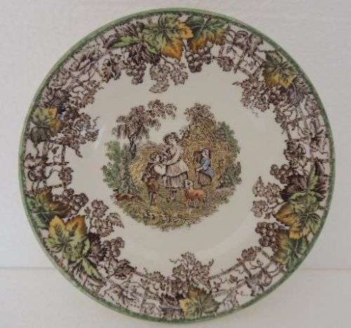 COPELAND SPODE'S BYRON - PAIR OF TRIOS