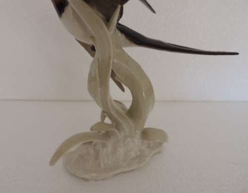 HUTSCHENREUTHER "SWALLOWS IN FLIGHT" - ABSOLUTELY EXQUISITE