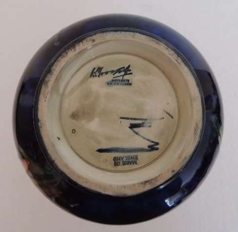 MOORCROFT "ORCHID" VASE - SIMPLY STUNNING, 13 cm, RESERVED FOR nicandtk