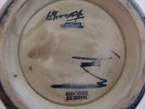 MOORCROFT "ORCHID" VASE - SIMPLY STUNNING, 13 cm, RESERVED FOR nicandtk