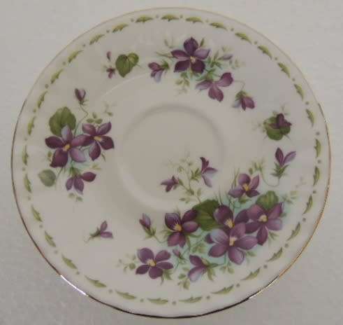 ROYAL ALBERT FLOWER ON THE MONTH TRIO - FEBRUARY