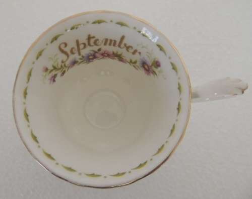 ROYAL ALBERT FLOWER ON THE MONTH TRIO - SEPTEMBER