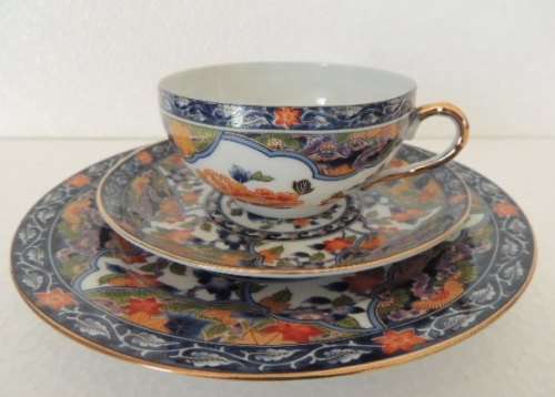 21 PIECE ORIENTAL TEA SET - GEISHA GIRL