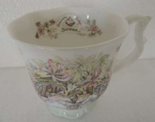 ROYAL DOULTON BRAMBLY HEDGE BEAKER - SUMMER