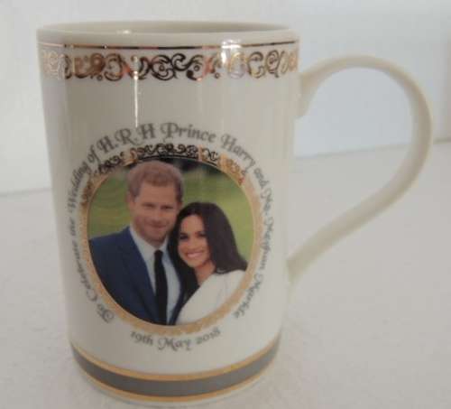 COMMEMORATIVE MUG - WEDDING OF PRINCE HARRY AND MEGAN MARKLE (BOXED)