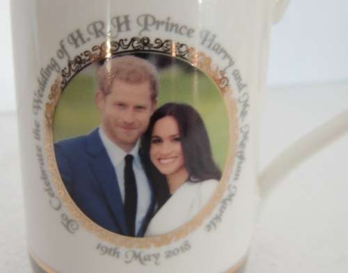 COMMEMORATIVE MUG - WEDDING OF PRINCE HARRY AND MEGAN MARKLE (BOXED)