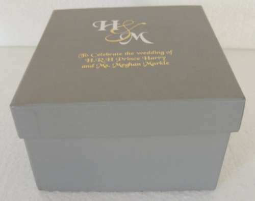 COMMEMORATIVE MUG - WEDDING OF PRINCE HARRY AND MEGAN MARKLE (BOXED)