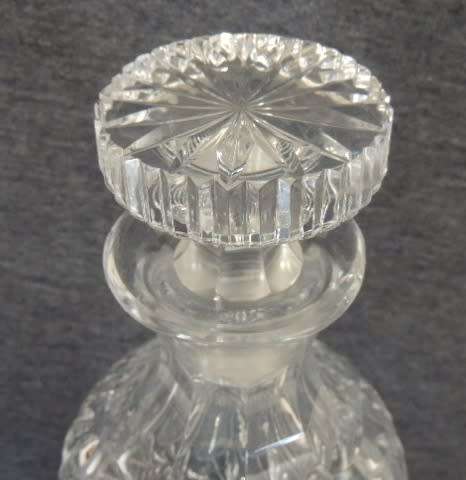 ROSE CUT DECANTER - MAGNIFICENT