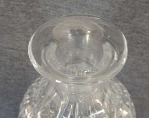 ROSE CUT DECANTER - MAGNIFICENT