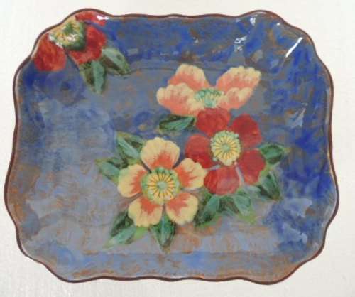 ROYAL DOULTON WAVY EDGE BOWL - WILD ROSE