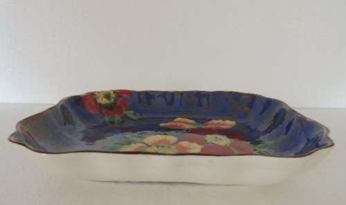 ROYAL DOULTON WAVY EDGE BOWL - WILD ROSE