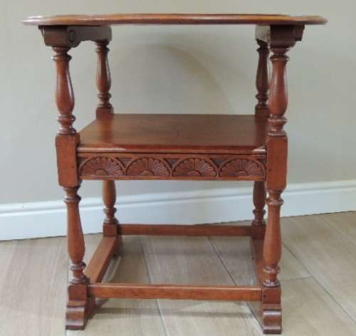 OAK MONKS CHAIR - METAMORPHIC, price reduced