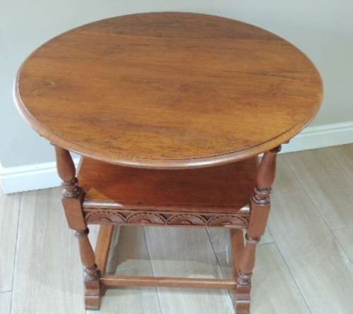 OAK MONKS CHAIR - METAMORPHIC, price reduced