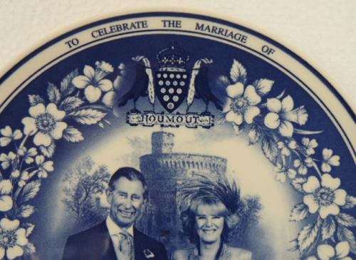 Wedgwood Plate - Marriage Of Prince Charles And Camilla