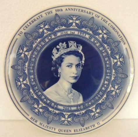 Wedgwood Commemorative Plate - To Celebrate The 50th Anniversary Of The Coronation