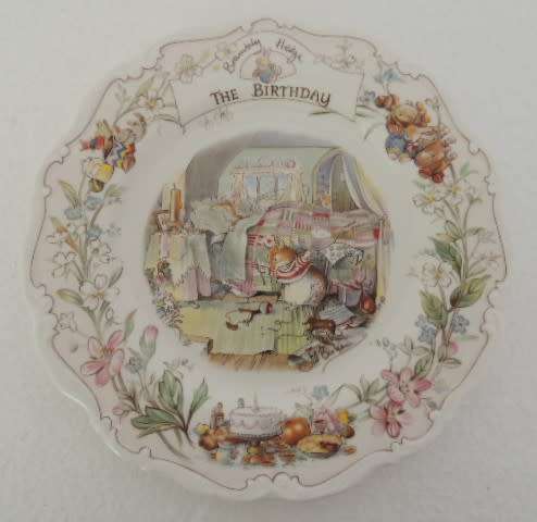 ROYAL DOULTON BRAMBLY HEDGE - THE BIRTHDAY