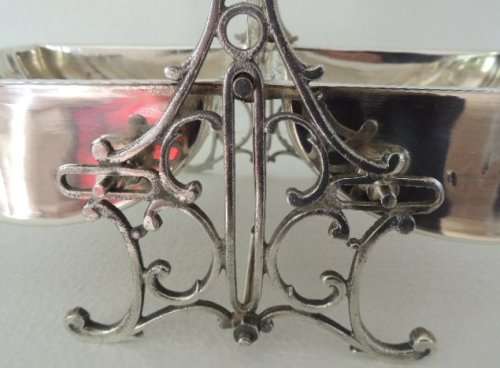 MAGNIFICENT SILVER PLATED MUFFIN WARMER, price reduced