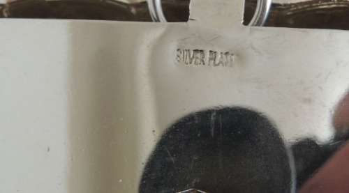 MAGNIFICENT SILVER PLATED MUFFIN WARMER, price reduced