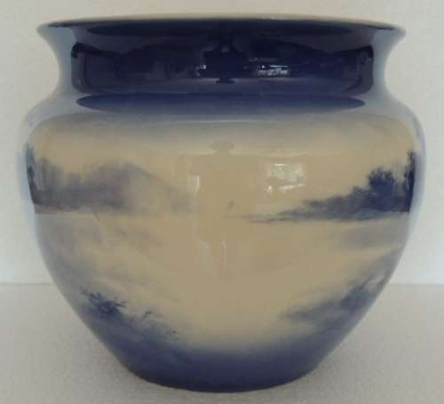 RARE "BLUE CHILDREN" JARDINIERE - BY ROYAL DOULTON