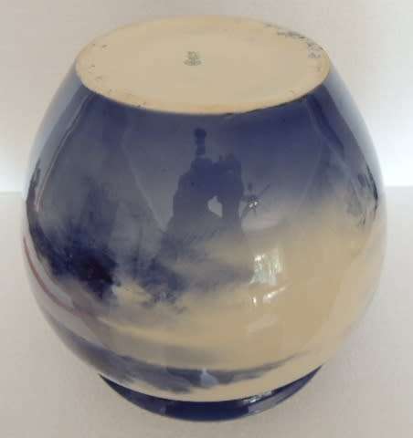 RARE "BLUE CHILDREN" JARDINIERE - BY ROYAL DOULTON