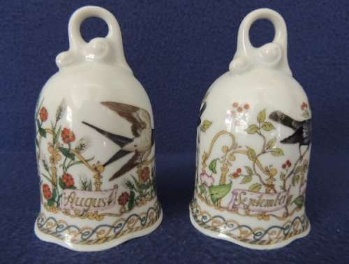 Hutschenreuther Bells - AUGUST and SEPTEMBER