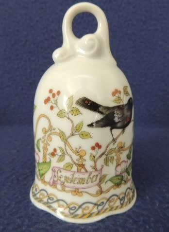 Hutschenreuther Bells - AUGUST and SEPTEMBER