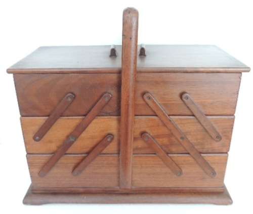 TEAK ORGANISER, last listing