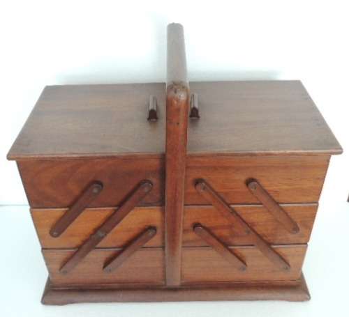TEAK ORGANISER, last listing
