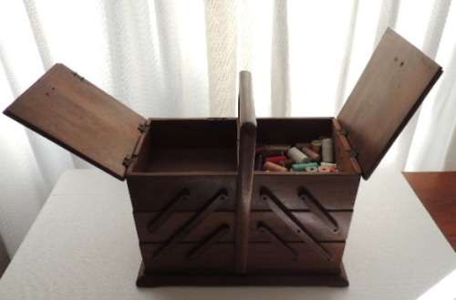TEAK ORGANISER, last listing