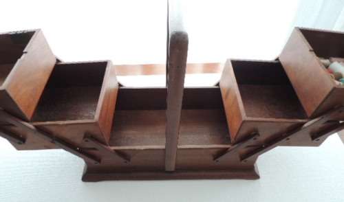 TEAK ORGANISER, last listing