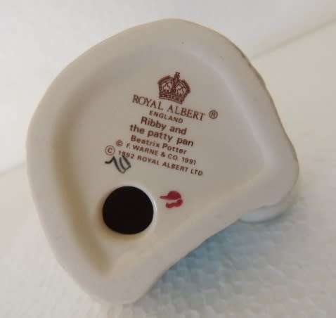 ROYAL ALBERT BEATRIX POTTER - RIBBY AND THE PATTY PAN