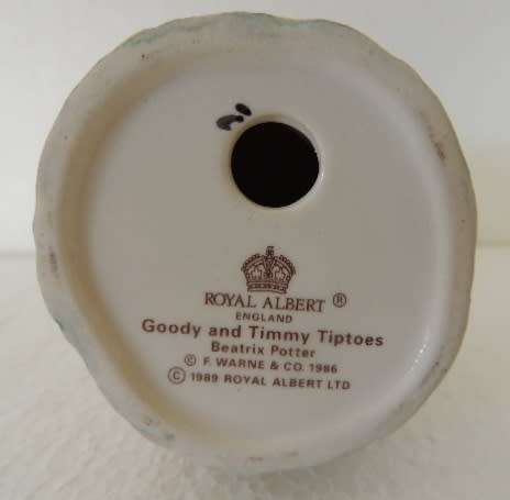 ROYAL ALBERT BEATRIX POTTER - RIBBY AND THE PATTY PAN