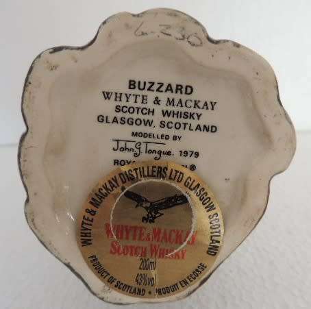 Royal Doulton Decanter Sealed And Full - BUZZARD, (RESERVED FOR MARK)