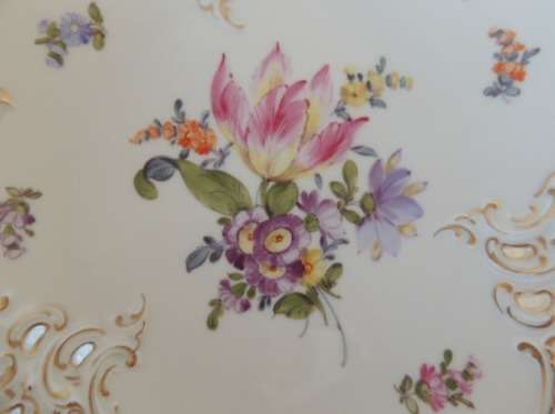 RARE NYMPHENBURG CABINET PLATE